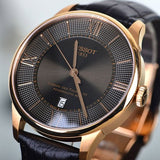Tissot Chemin des Tourelles Powermatic 80 Brown Dial Brown Leather Strap Watch for Men - T099.407.36.448.00 Buy Now By Tissot