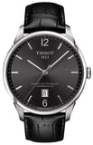 Tissot Chemin Des Tourelles Powermatic 80 Black Dial Black Leather Strap Watch For Men - T099.407.16.447.00 Buy Now By Tissot