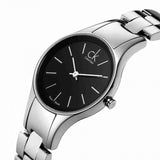 Calvin Klein Simplicity Black Dial Silver Steel Strap Watch for Women - K4323130 Buy Now By Calvin Klein