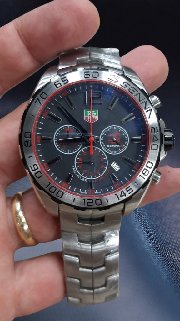 Tag Heuer Formula 1 Special Edition Chronograph Grey Dial Silver Steel Strap Watch for Men - CAZ1012.BA0883 Buy Now By Tag Heuer