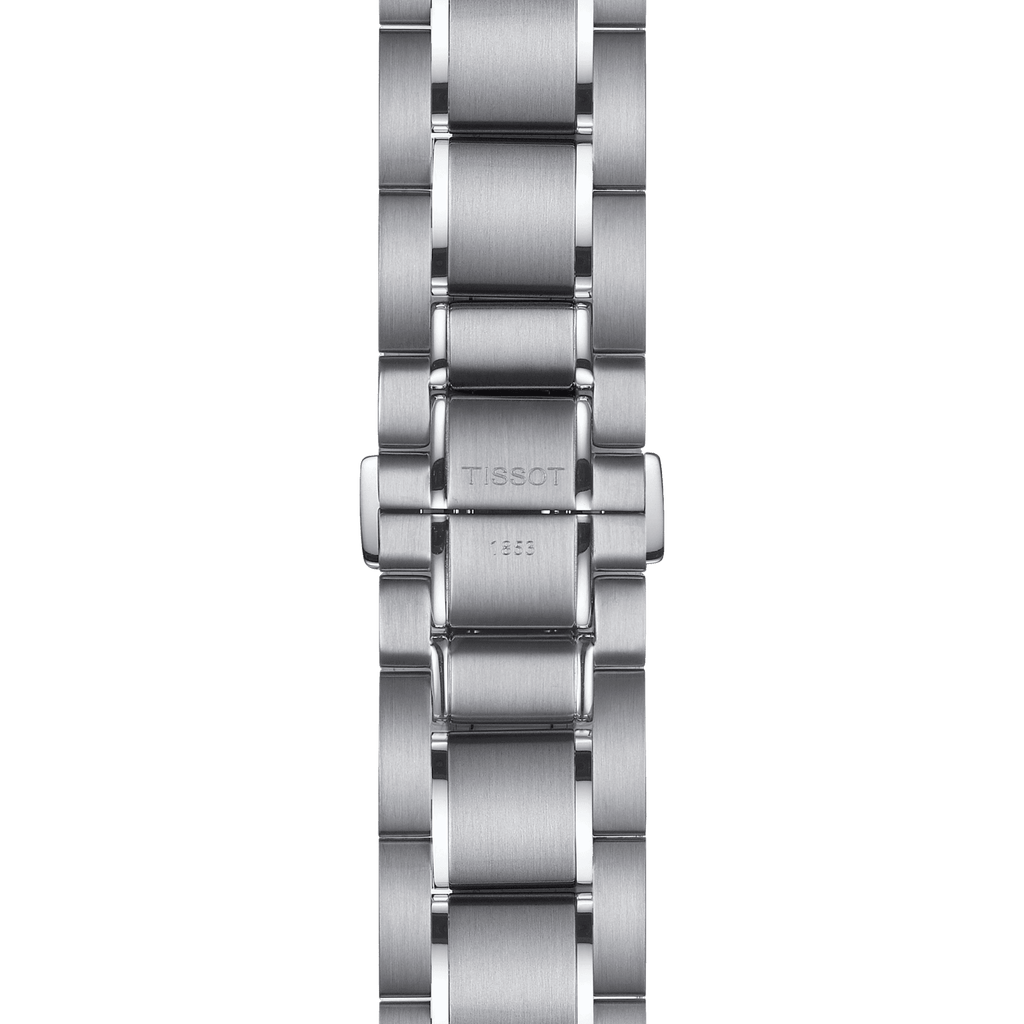 Tissot T Sport PRS 516 Chronograph White Dial Silver Steel Strap Watch For Men - T100.417.11.031.00 Buy Now By Tissot