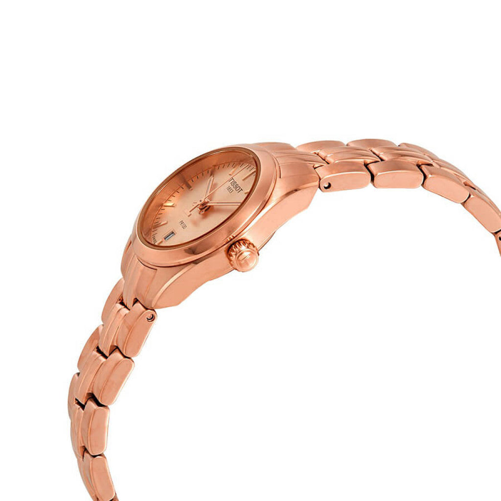 Tissot T Classic PR 100 Donna Rose Gold Lady Small Watch For Women - T101.010.33.451.00 Buy Now By Tissot