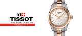 Tissot T Classic PR100 Mother of Pearl Dial Two Tone Steel Strap Watch for Women - T101.010.22.111.01 Buy Now By Tissot