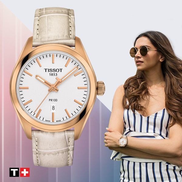 Tissot T Classic PR 100 Lady White Dial Watch For Women - T101.210.36.031.00 Buy Now By Tissot