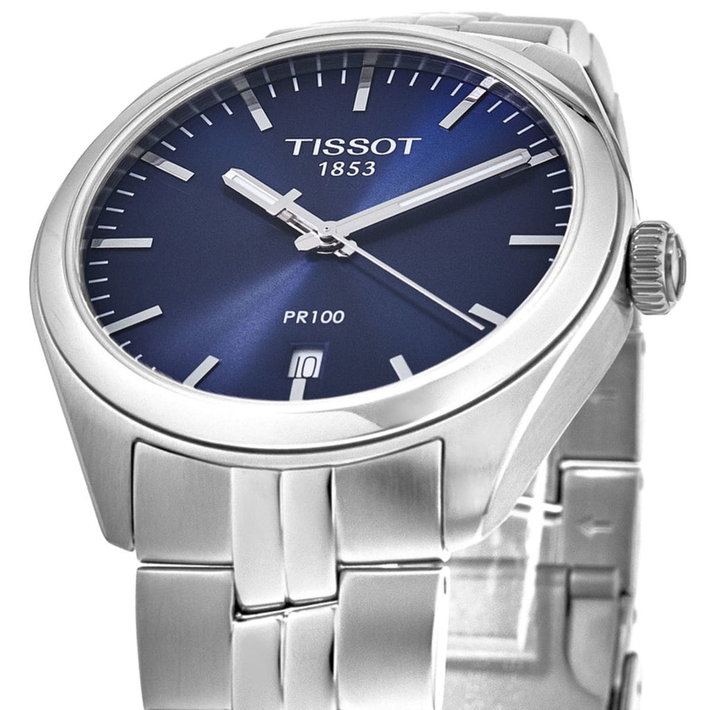 Tissot PR 100 Lady Blue Dial Quartz Watch For Women - T101.210.11.041.00 Buy Now By Tissot