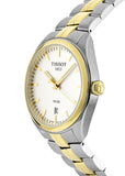 Tissot T Classic PR 100 White Dial Two Tone Steel Strap Watch for Men - T101.410.22.031.00 Buy Now By Tissot