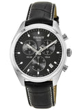 Tissot PR 100 Chronograph Black Dial Black Leather Strap Watch For Men - T101.417.16.051.00 Buy Now By Tissot