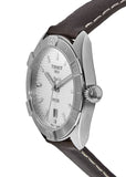 Tissot PR 100 Sport Silver Dial Brown Leather Strap Watch For Men - T101.610.16.031.00 Buy Now By Tissot