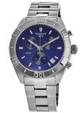 Tissot PR 100 Sport Quartz Chronograph Blue Dial Silver Steel Strap Watch For Men - T101.617.11.041.00 Buy Now By Tissot