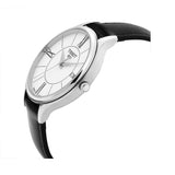 Tissot Bella Ora Round White Dial Black Leather Strap Watch For Women - T103.210.16.018.00 Buy Now By Tissot