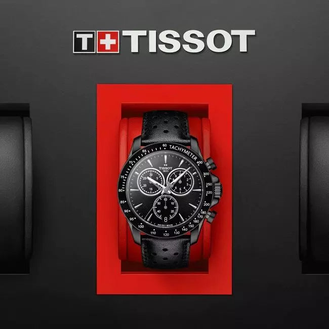 Tissot V8 Quartz Chronograph 42.5mm Watch For Men - T106.417.36.051.00 Buy Now By Tissot
