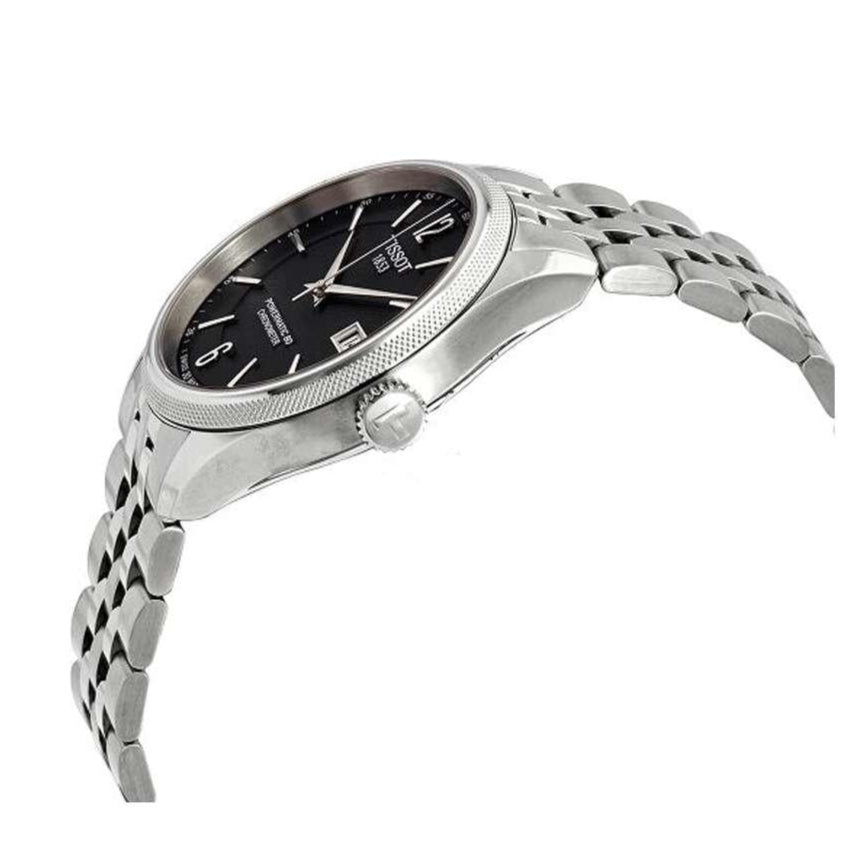 Tissot Ballade Powermatic 80 Cosc Black Dial Silver Steel Strap Watch For Men - T108.408.11.057.00 Buy Now By Tissot