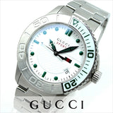 Gucci G Timeless Silver Dial Silver Steel Strap Watch For Men - YA126232 Buy Now By Gucci
