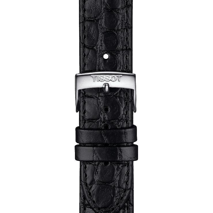 Tissot Everytime Medium Black Dial Black Leather Strap Watch For Men - T109.410.16.053.00 Buy Now By Tissot