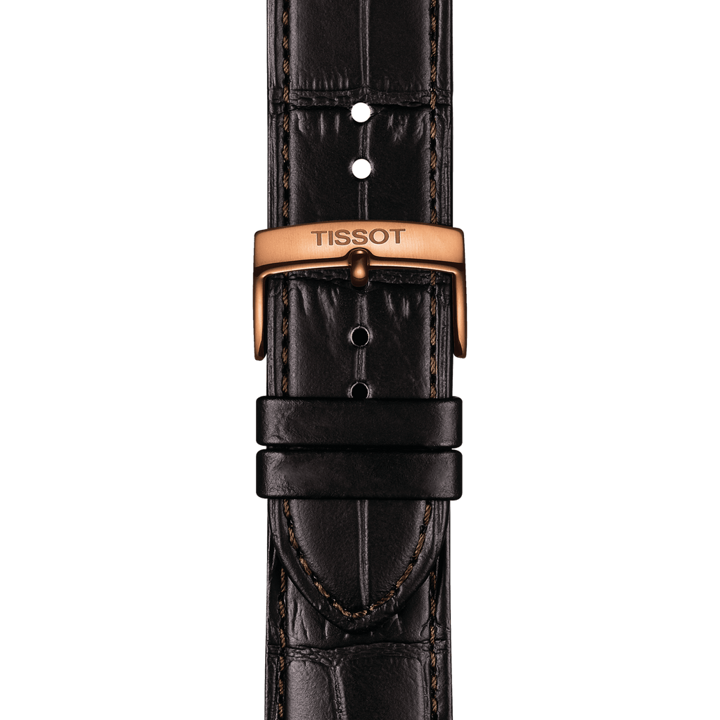 Tissot T Classic Everytime White Dial Black Leather Strap Watch For Men - T109.610.36.032.00 Buy Now By Tissot