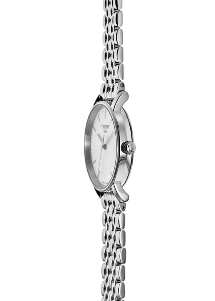 Tissot Everytime Small White Dial Silver Mesh Bracelet Watch For Women - T109.210.11.031.00 Buy Now By Tissot