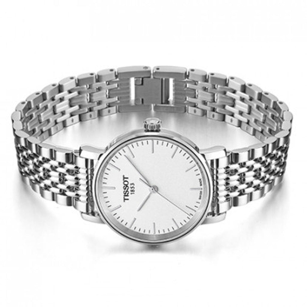 Tissot Everytime Small White Dial Silver Mesh Bracelet Watch For Women - T109.210.11.031.00 Buy Now By Tissot