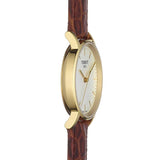 Tissot Everytime Desire Small White Dial Maroon Leather Strap Watch For Women - T109.210.36.031.00 Buy Now By Tissot