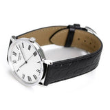 Tissot Everytime Medium White Dial Black Leather Strap Watch For Men - T109.410.16.033.01 Buy Now By Tissot