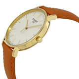 Tissot T Classic Everytime White Dial Brown Leather Strap Watch For Men - T109.410.36.031.00 Buy Now By Tissot