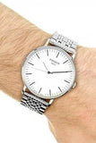 Tissot T Classic Everytime Large White Dial Silver Steel Strap Watch for Men - T109.610.11.031.00 Buy Now By Tissot