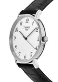 Tissot Everytime Large White Dial Black Leather Strap Watch For Men - T109.610.16.032.00 Buy Now By Tissot