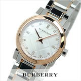 Burberry The City Silver Dial Two Tone Steel Strap Watch for Women - BU9214 Buy Now By Burberry