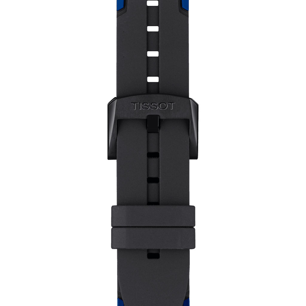 Tissot T Race Cycling Black Dial Two Tone Rubber Strap Watch For Men - T111.417.37.441.06 Buy Now By Tissot