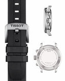 Tissot PRC 200 Chronograph Black Dial Black Rubber Strap Watch for Men - T114.417.17.057.00 Buy Now By Tissot