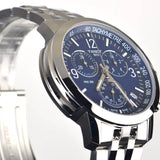Tissot PRC 200 Chronograph Quartz Blue Dial Silver Steel Strap Watch For Men - T114.417.11.047.00 Buy Now By Tissot