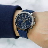 Tissot T Sport PRC 200 Chronograph Blue Rubber Strap Watch For Men - T114.417.17.047.00 Buy Now By Tissot