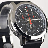 Tissot PRC 200 Chronograph Black Dial Black Rubber Strap Watch for Men - T114.417.17.057.00 Buy Now By Tissot