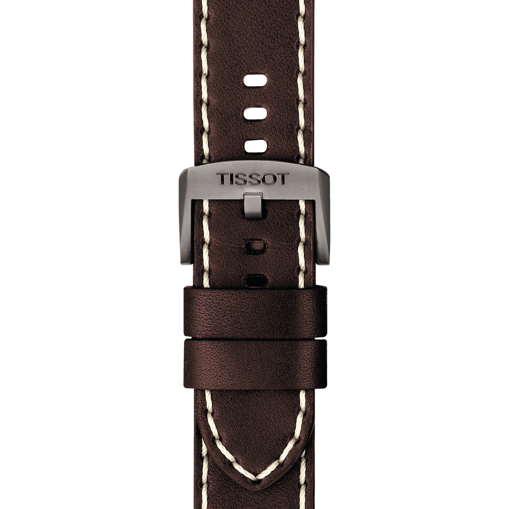 Tissot Chrono XL Blue Dial Brown Leather Strap Watch For Men - T116.617.36.047.00 Buy Now By Tissot