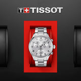 Tissot Chrono XL Classic Silver Dial Silver Steel Strap Watch For Men - T116.617.11.037.00 Buy Now By Tissot