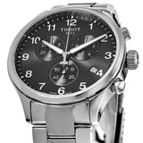 Tissot T Classic Chrono XL Black Dial Silver Steel Strap Watch For Men - T116.617.11.057.01 Buy Now By Tissot