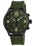 Tissot Chrono XL Green Dial Green NATO Strap Watch For Men - T116.617.37.097.00 Buy Now By Tissot