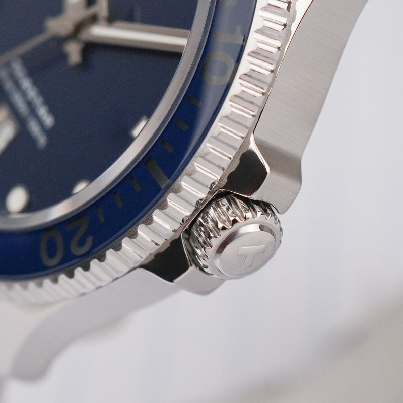 Tissot Seastar 1000 Blue Dial Silver Steel Strap Watch For Men - T120.410.11.041.00 Buy Now By Tissot