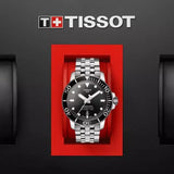 Tissot Seastar 1000 Powermatic 80 Black Dial Silver Steel Strap Watch For Men - T120.407.11.051.00 Buy Now By Tissot