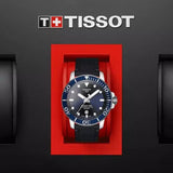 Tissot Seastar 1000 Powermatic 80 Silicium Blue Dial Blue Nylon Strap Watch For Men - T120.407.17.041.01 Buy Now By Tissot