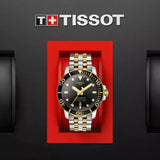 Tissot Seastar 1000 Powermatic 80 Black Dial Two Tone Steel Strap Watch For Men - T120.407.22.051.00 Buy Now By Tissot
