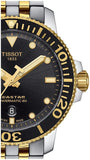 Tissot Seastar 1000 Powermatic 80 Black Dial Two Tone Steel Strap Watch For Men - T120.407.22.051.00 Buy Now By Tissot
