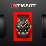 Tissot Seastar 1000 Chronograph Black Dial Black Rubber Strap Watch For Men - T120.417.37.051.00 Buy Now By Tissot