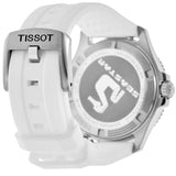 Tissot Seastar 1000 Mother of Pearl White Dial White Rubber Strap Watch for Women - T120.210.17.116.00 Buy Now By Tissot