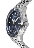 Tissot T Sport Seastar 1000 Powermatic Silicium Blue Dial Silver Steel Strap Watch For Men - T120.407.11.041.01 Buy Now By Tissot