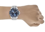 Tissot T Sport Seastar 1000 Powermatic Silicium Blue Dial Silver Steel Strap Watch For Men - T120.407.11.041.01 Buy Now By Tissot