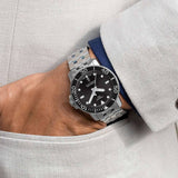 Tissot Seastar 1000 Powermatic 80 Black Dial Silver Steel Strap Watch For Men - T120.407.11.051.00 Buy Now By Tissot