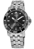 Tissot Seastar 1000 Powermatic 80 Black Dial Silver Steel Strap Watch For Men - T120.407.11.051.00 Buy Now By Tissot