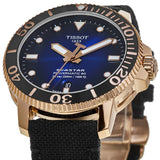 Tissot Seastar 1000 Powermatic 80 Blue Dial Blue Nylon Strap Watch for Men - T120.407.37.041.00 Buy Now By Tissot