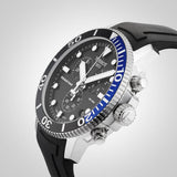 Tissot Seastar 1000 Chronograph Black Dial Black Rubber Strap Watch For Men - T120.417.17.051.02 Buy Now By Tissot