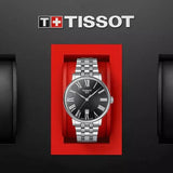 Tissot Carson Premium Black Dial Silver Steel Strap Watch For Men - T122.410.11.053.00 Buy Now By Tissot